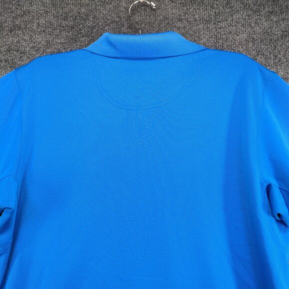 Columbia Omni-Shade Men's Polo Shirt Blue XL Short Sleeve Sun Protection - Picture 9 of 14